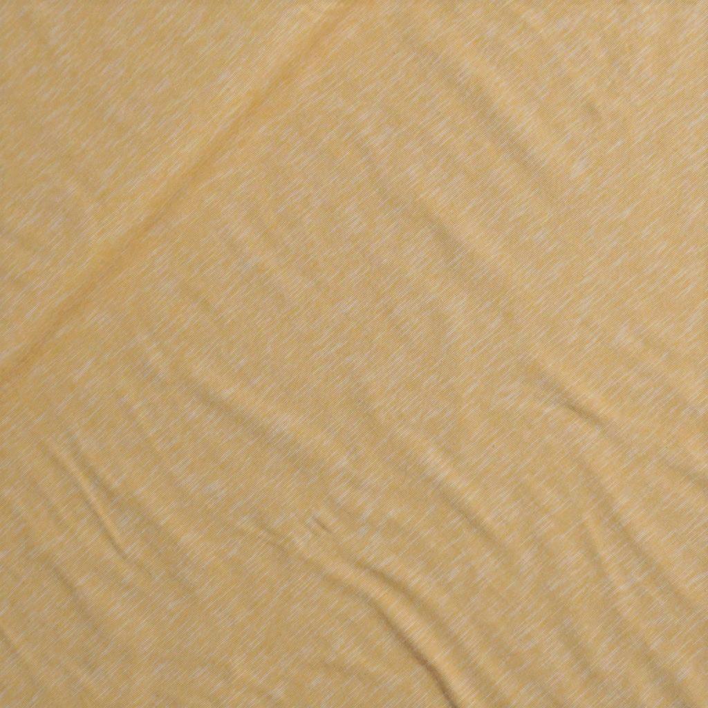 Preview: Slub Jersey leichte Bio-Baumwolle melange pastellgelb